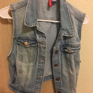 H&M denim vest